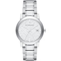Shop Authentic Burberry The City Silver Dial Silver Steel Strap Watch for Women - BU9000 - Luxxuri