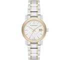 Shop Authentic Burberry The City Silver Dial Two Tone Steel Strap Watch for Women - BU9217 - Luxxuri