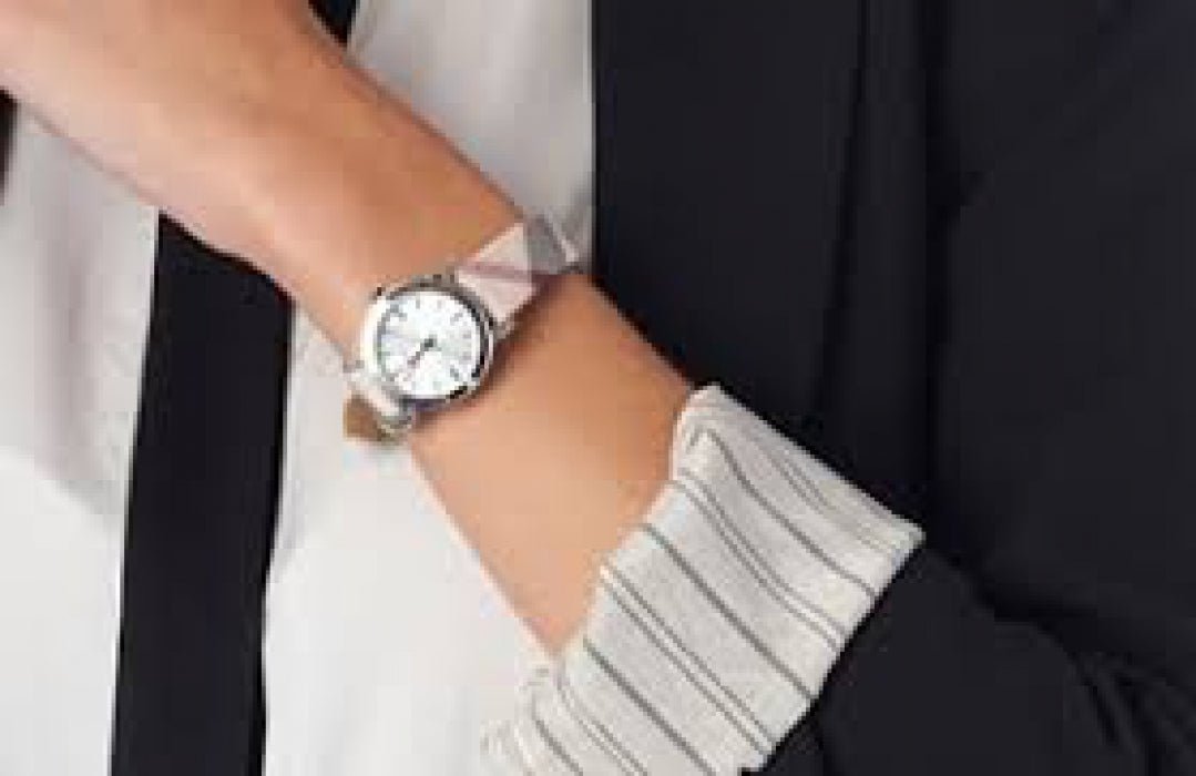 Shop Authentic Burberry The City Nova Silver Dial Brown Leather Strap Watch for Women - BU9212 - Luxxuri