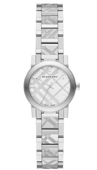Shop Authentic Burberry The City Silver Dial Silver Steel Strap Watch for Women - BU9233 - Luxxuri