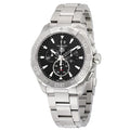 Shop Authentic Tag Heuer Aquaracer Chronograph Black Dial Silver Steel Strap Watch for Men - CAY1110.BA0927 - Luxxuri