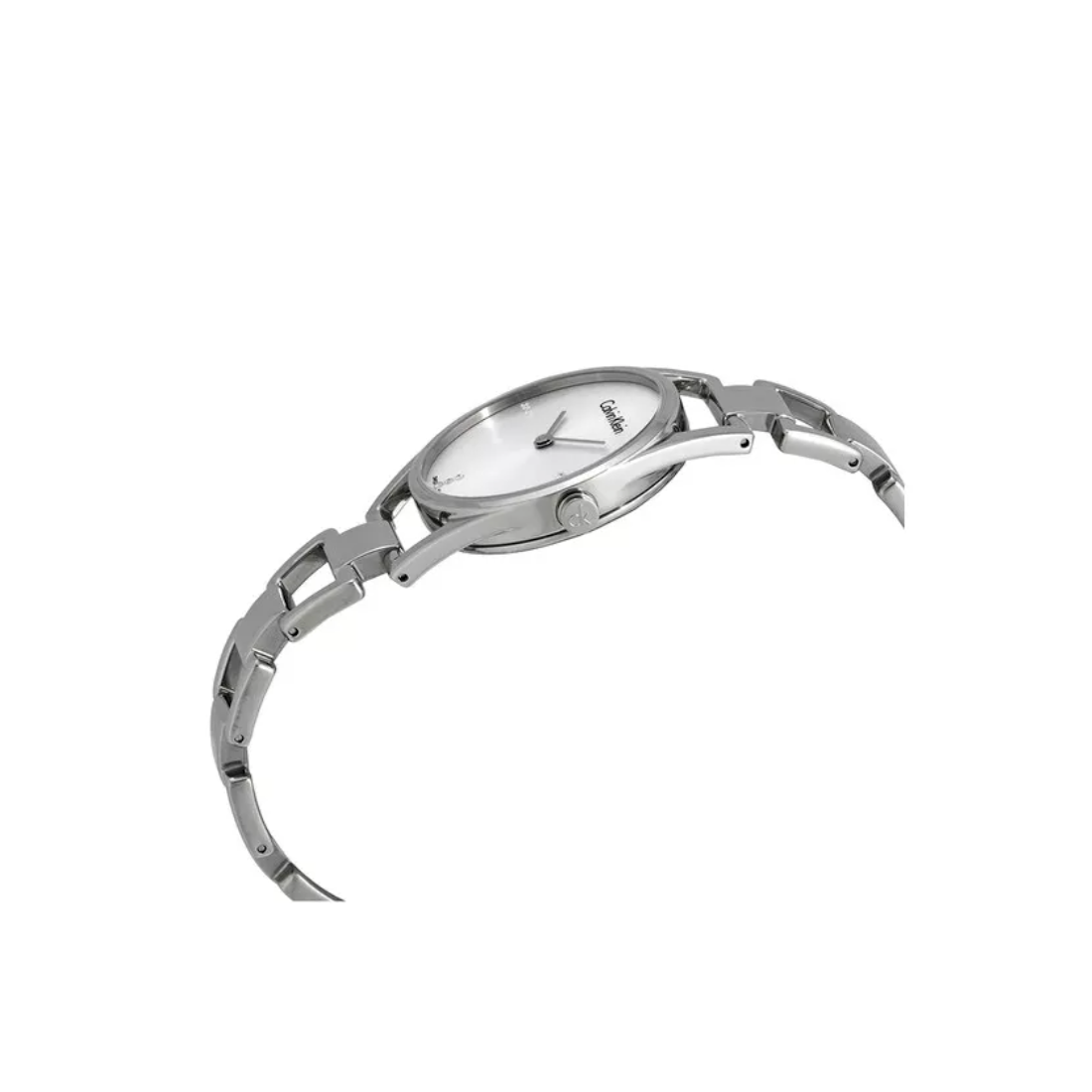 Shop Authentic Calvin Klein Dainty Diamonds Silver Dial Sliver Steel Strap Watch for Women - K7L2314T - Luxxuri
