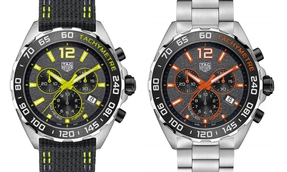 Shop Authentic Tag Heuer Formula 1 Chronograph Ceramic Black Dial Silver Steel Strap Watch for Men - CAZ101AH.BA0842 - Luxxuri