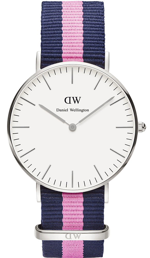 Shop Authentic Daniel Wellington Classy Winchester White Dial Two Tone NATO Strap Watch For Women - DW00100081 - Luxxuri