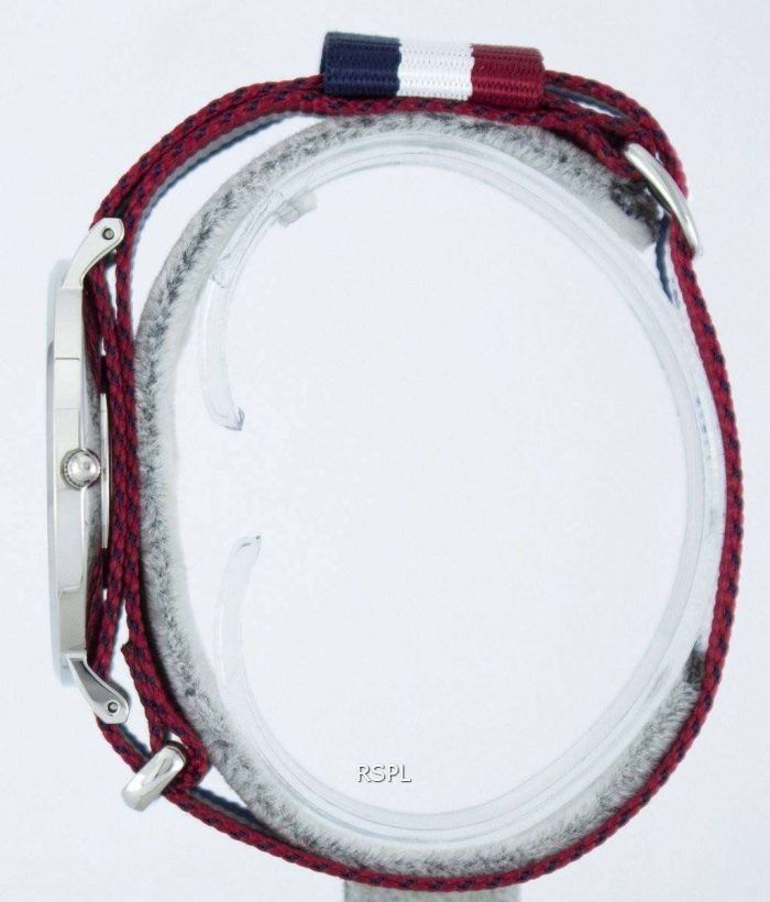 Shop Authentic Daniel Wellington Classic Cambridge White Dial Two Tone Nylon Strap Watch For Men - DW00100017 - Luxxuri