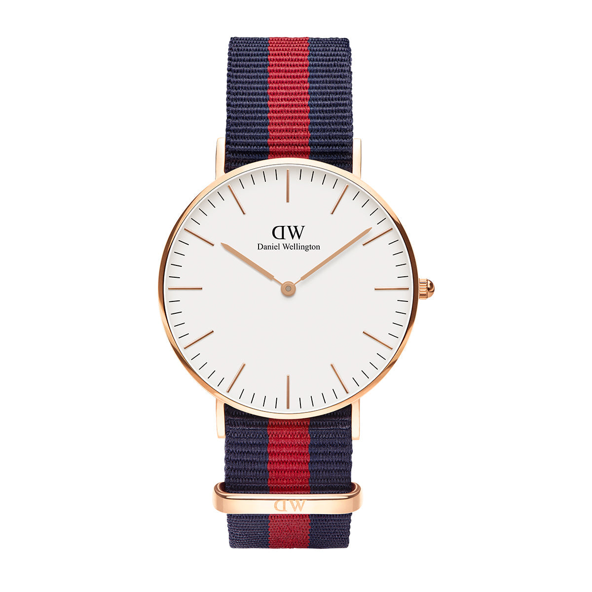 Shop Authentic Daniel Wellington Classic Oxford White Dial Two Tone NATO Strap Watch For Women - DW00100029 - Luxxuri