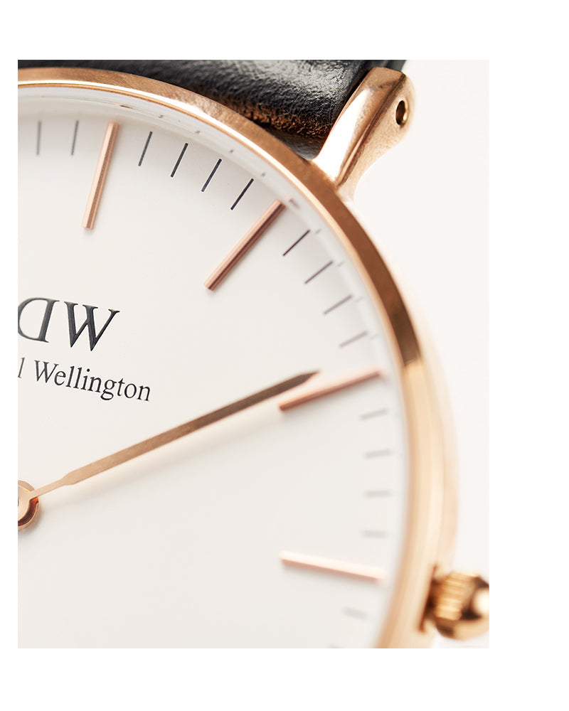 Shop Authentic Daniel Wellington Classic Bristol White Dial Brown Leather Strap Watch For Women - DW00100039 - Luxxuri