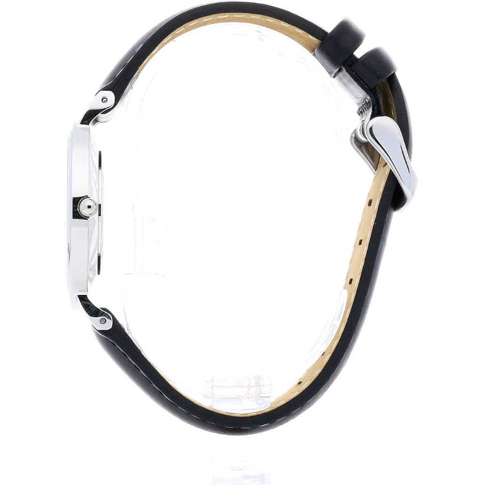 Shop Authentic Daniel Wellington Classy Sheffield White Dial Black Leather Strap Watch For Women - DW00100080 - Luxxuri