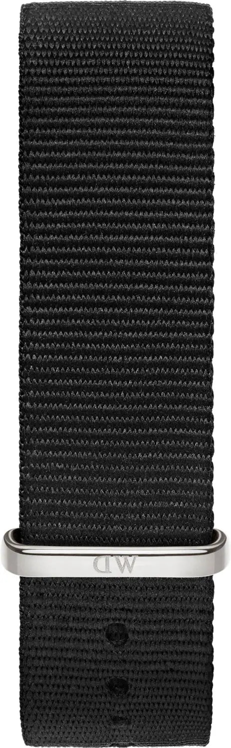 Shop Authentic Daniel Wellington Classic Cornwall Black Dial Black Nylon Strap Watch For Women - DW00100149 - Luxxuri