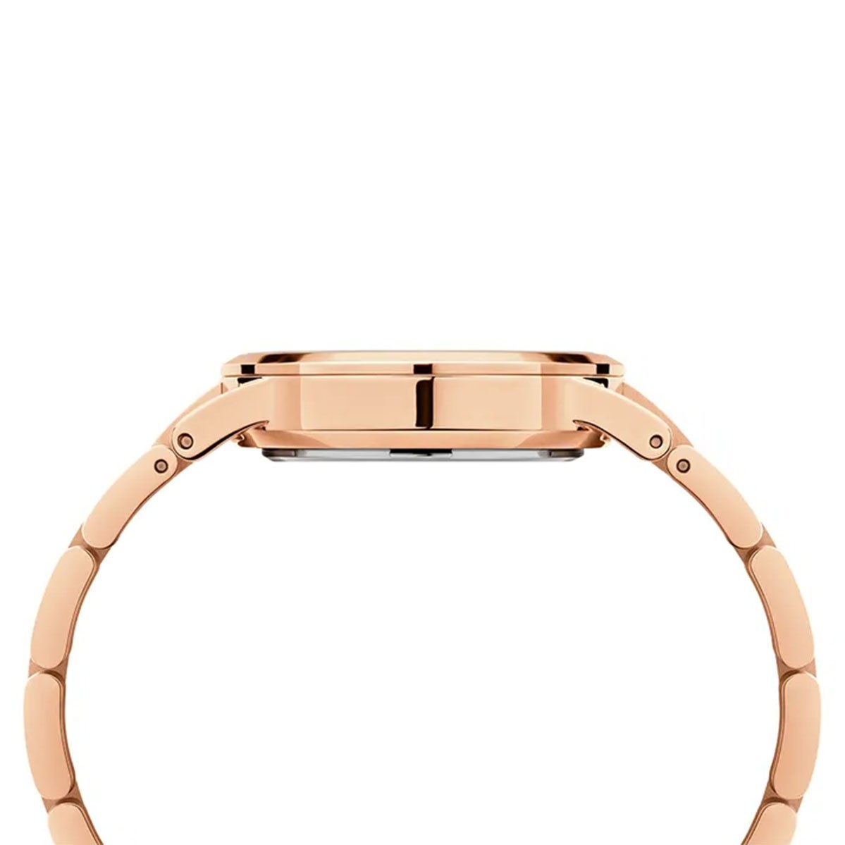 Shop Authentic Daniel Wellington Iconic Link Emerald Green Dial Rose Gold Steel Strap Watch For Women - DW00100421 - Luxxuri
