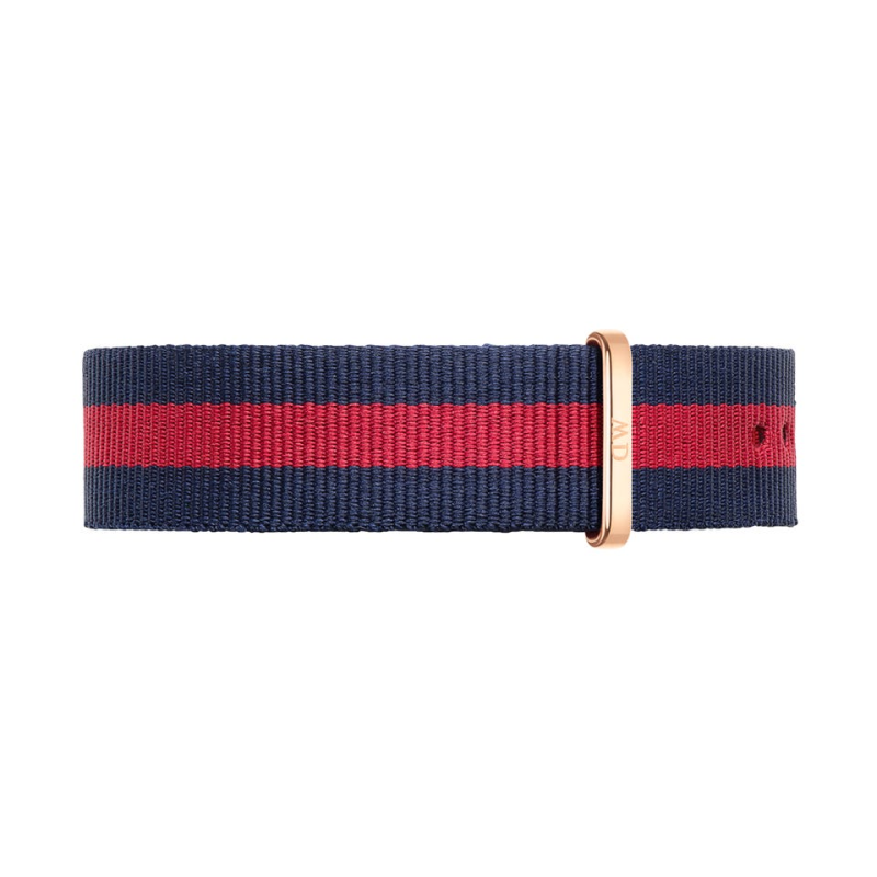 Shop Authentic Daniel Wellington Classic Oxford White Dial Two Tone NATO Strap Watch For Women - DW00100029 - Luxxuri