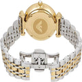 Shop Authentic Emporio Armani Gianni T Bar White Dial Two Tone Steel Strap Watch For Women - AR8031 - Luxxuri
