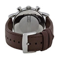 Shop Authentic Emporio Armani Classic Chronograph Brown Dial Brown Leather Strap Watch For Men - AR1734 - Luxxuri