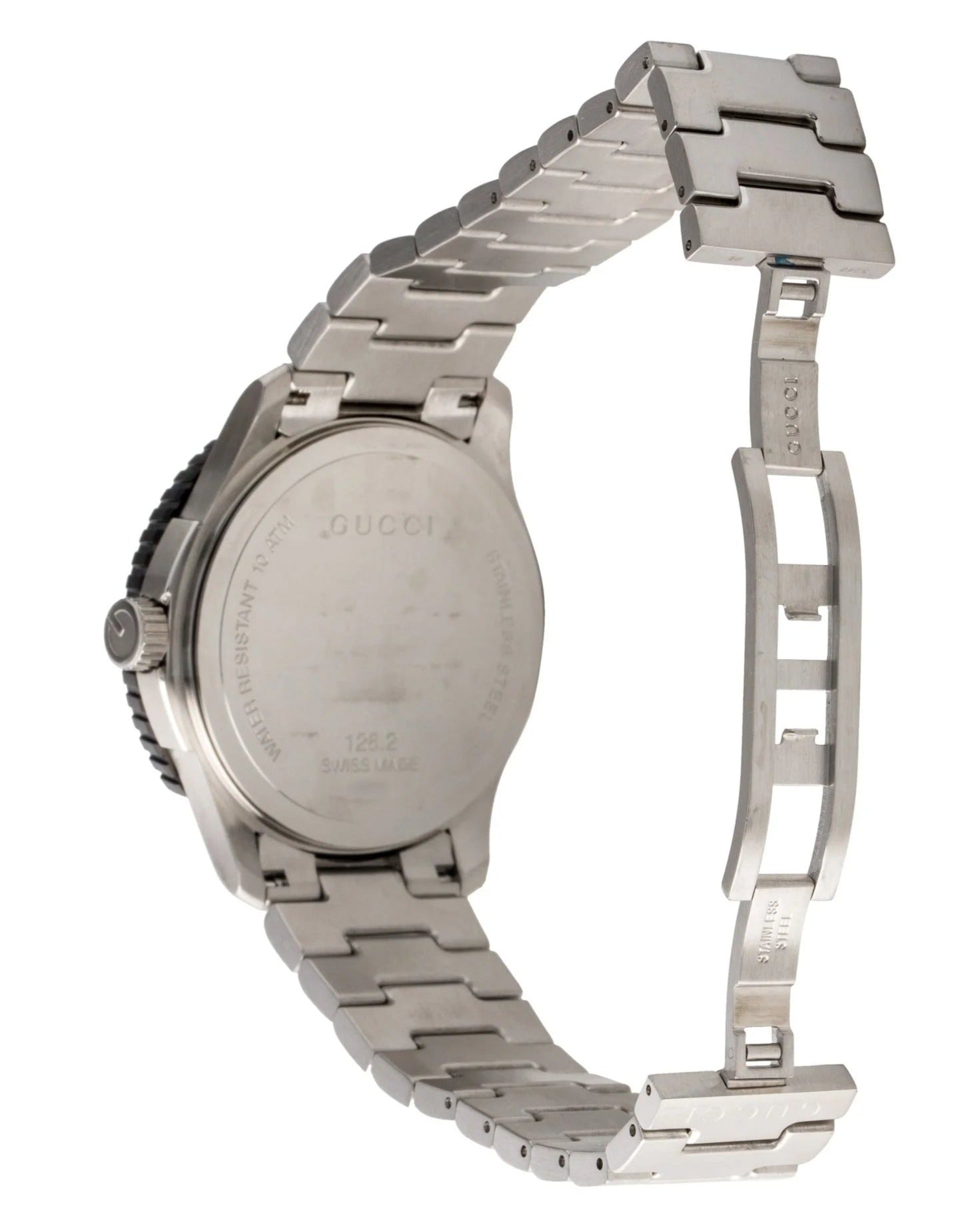 Shop Authentic Gucci G Timeless Sport White Dial Silver Steel Strap Watch For Men - YA126250 - Luxxuri