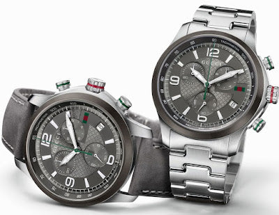 Shop Authentic Gucci G Timeless Chronograph Grey Dial Silver Steel Strap Watch For Men - YA126238 - Luxxuri