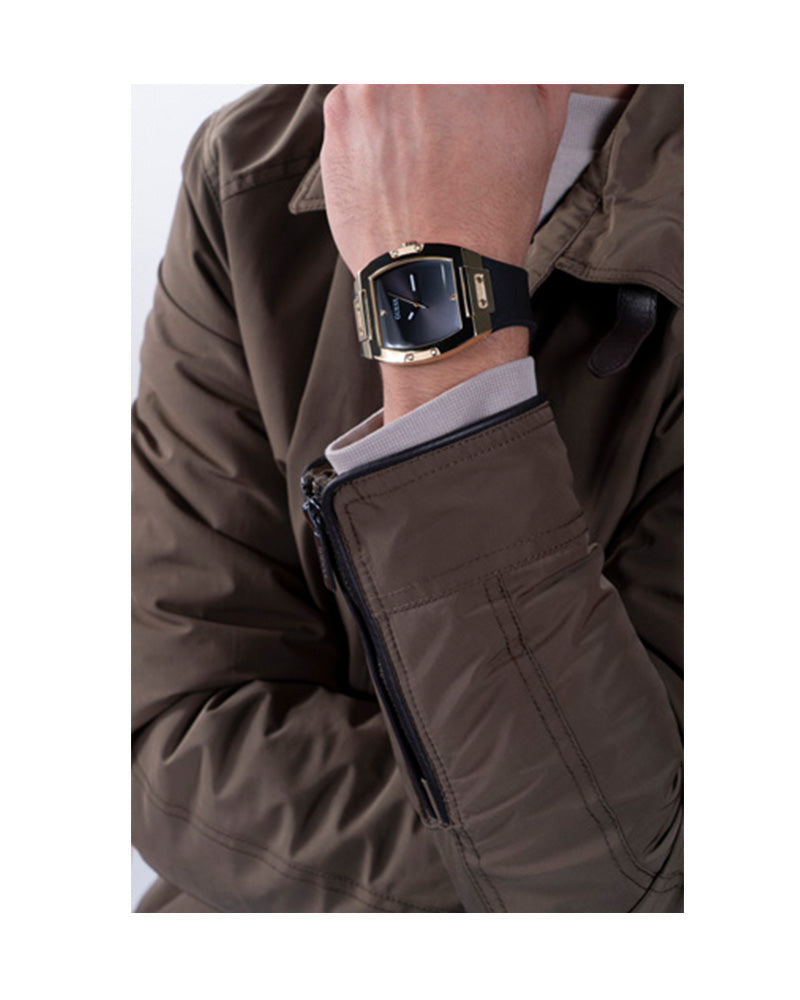 Shop Authentic Guess Phoenix Black Dial Black Rubber Strap Watch for Men - GW0386G3 - Luxxuri