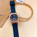 Shop Authentic Guess Headline Multifunction Quartz Blue Dial Blue Silicone Strap Watch For Men - GW0571G2 - Luxxuri