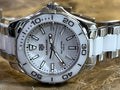 Shop Authentic Tag Heuer Aquaracer Quartz White Dial Two Tone Steel Strap Watch Women - WAY131B.BA0914 - Luxxuri
