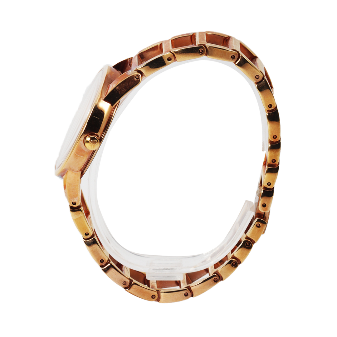 Shop Authentic Calvin Klein Stately White Dial Rose Gold Steel Strap Watch for Women - K3G23626 - Luxxuri