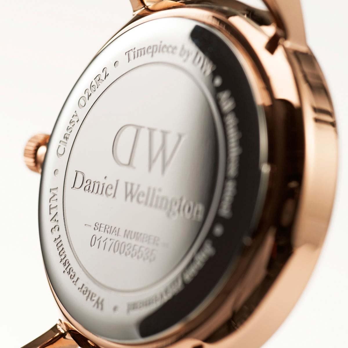 Shop Authentic Daniel Wellington Classy Winchester White Dial Two Tone NATO Strap Watch For Women - DW00100065 - Luxxuri