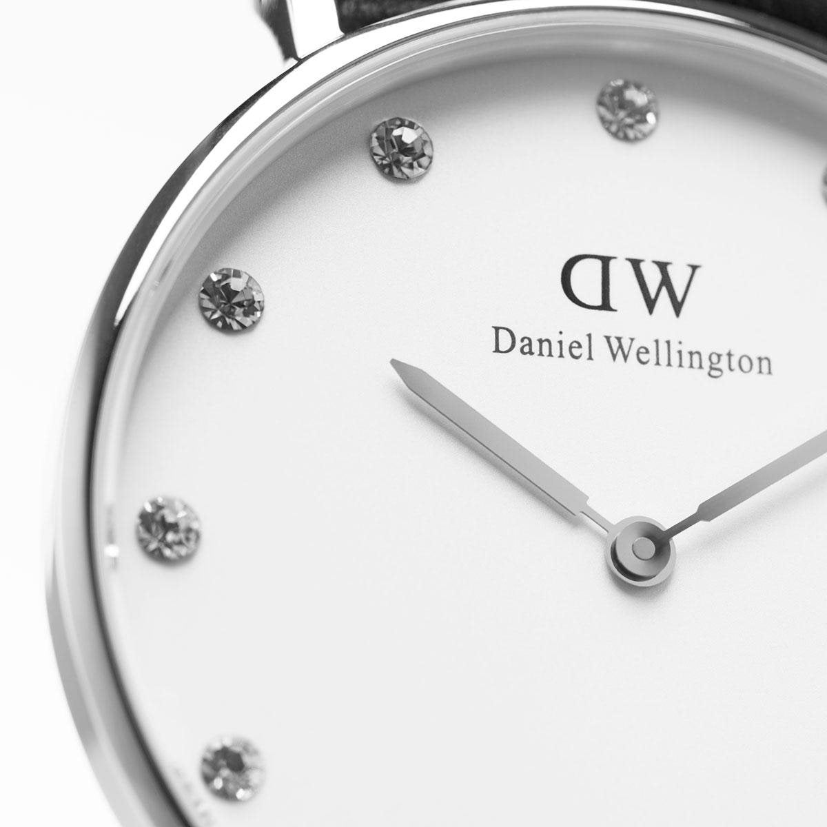 Shop Authentic Daniel Wellington Classy Glasgow White Dial Two Tone Nylon Strap Watch For Women - DW00100082 - Luxxuri