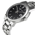 Shop Authentic Burberry The City Black Dial Silver Stainless Steel Strap Watch for Women - BU9001 - Luxxuri