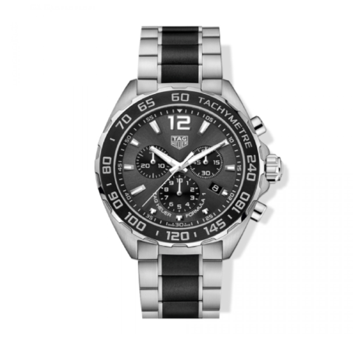 Tag Heuer Formula 1 Anthracite Dial Two Tone Steel Strap Watch For Men - CAZ1011.BA0843