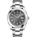 Shop Authentic Rolex Datejust 41 Oyster Grey Dial Oystersteel Strap Watch for Men - M126300-0007 - Luxxuri
