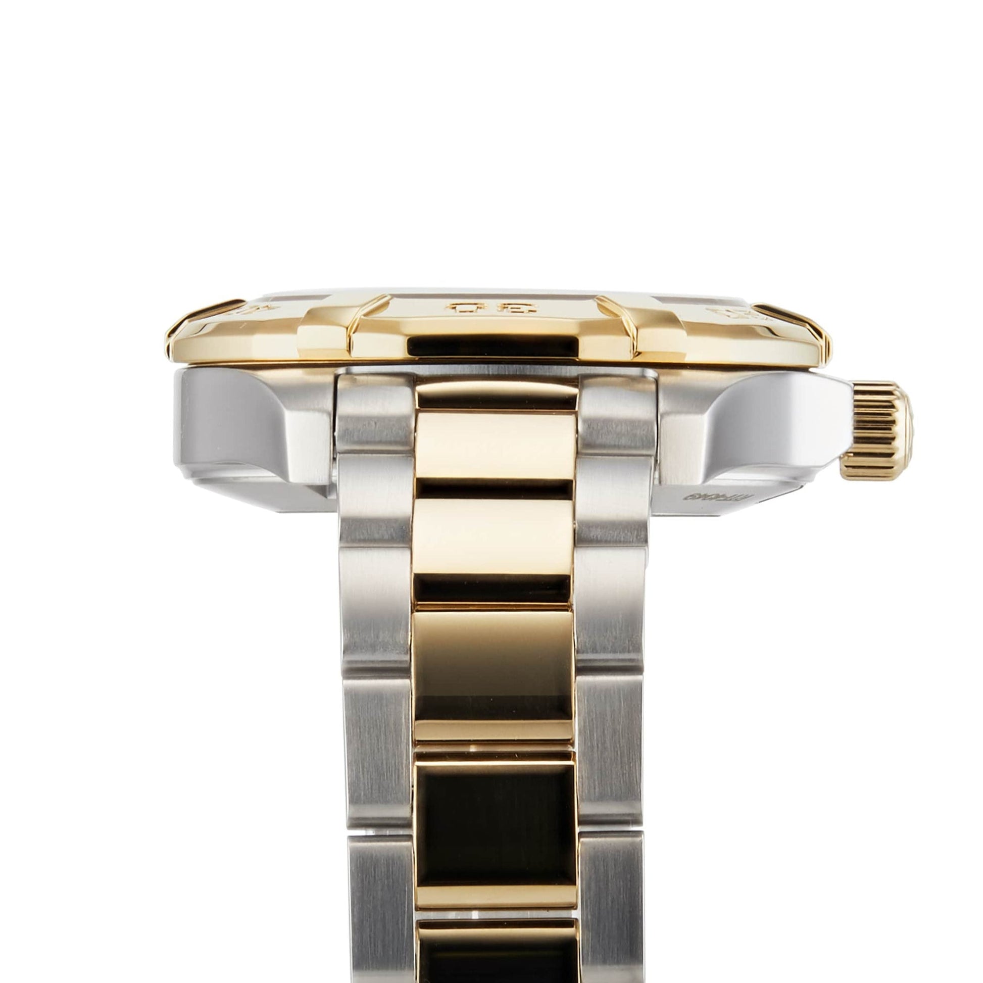 Shop Authentic Tag Heuer Aquaracer Mother of Pearl Dial Two Tone Steel Strap Watch for Women - WBD1320.BB0320 - Luxxuri