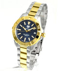Shop Authentic Tag Heuer Aquaracer Blue Dial Two Tone Steel Strap Watch for Women - WBD1325.BB0320 - Luxxuri