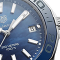 Shop Authentic Tag Heuer Aquaracer Blue Dial Silver Steel Strap Watch for Women - WAY131S.BA0748 - Luxxuri
