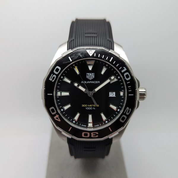 Tag Heuer Aquaracer Black Dial Watch for Men - WAY101A.FT6141