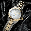 Shop Authentic Tag Heuer Aquaracer Mother of Pearl Dial Two Tone Steel Strap Watch for Women - WBD1320.BB0320 - Luxxuri