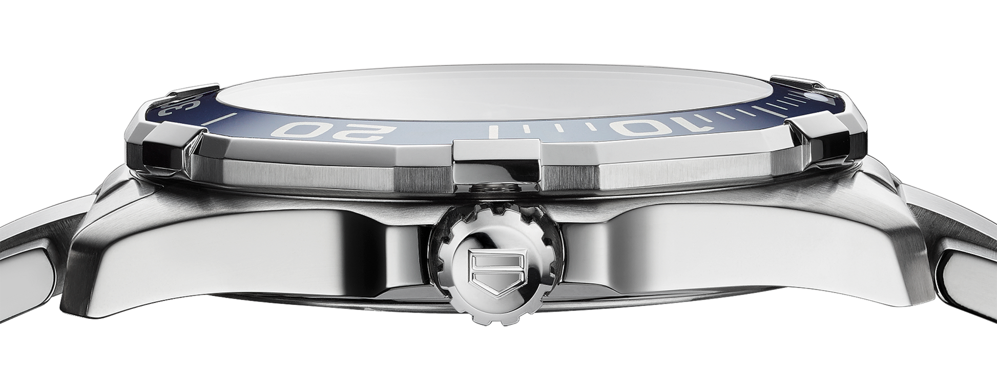 Shop Authentic Tag Heuer Aquaracer Blue Dial Silver Steel Strap Watch for Men - WAY101C.BA0746 - Luxxuri