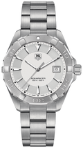 Shop Authentic Tag Heuer Aquaracer Quartz White Dial Silver Steel Strap Watch for Men - WAY1111.BA0928 - Luxxuri