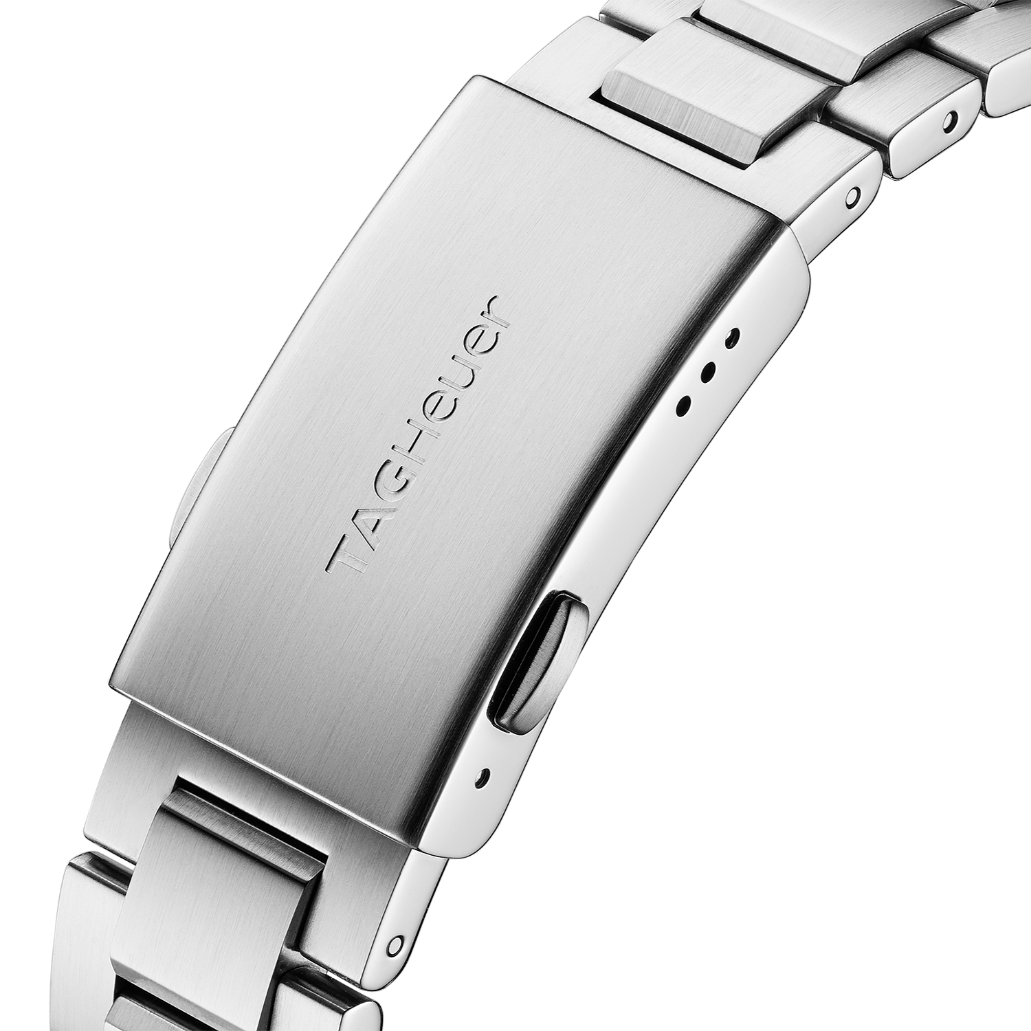 Tag Heuer Aquaracer Black Dial Silver Steel Strap Watch for Men - WAY111A.BA0928