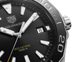 Shop Authentic Tag Heuer Aquaracer Black Dial Silver Steel Strap Watch for Men - WAY111A.BA0928 - Luxxuri