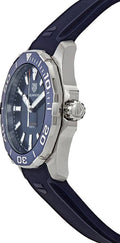 Shop Authentic Tag Heuer Aquaracer Blue Dial Blue Rubber Strap Watch for Men - WAY111C.FT6155 - Luxxuri