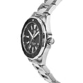 Shop Authentic Tag Heuer Aquaracer Quartz Black Dial Silver Steel Strap Watch for Women - WAY131K.BA0748 - Luxxuri