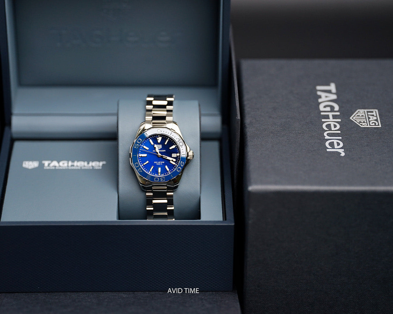 Shop Authentic Tag Heuer Aquaracer Blue Dial Watch for Women - WAY131S.BA0748 - Luxxuri