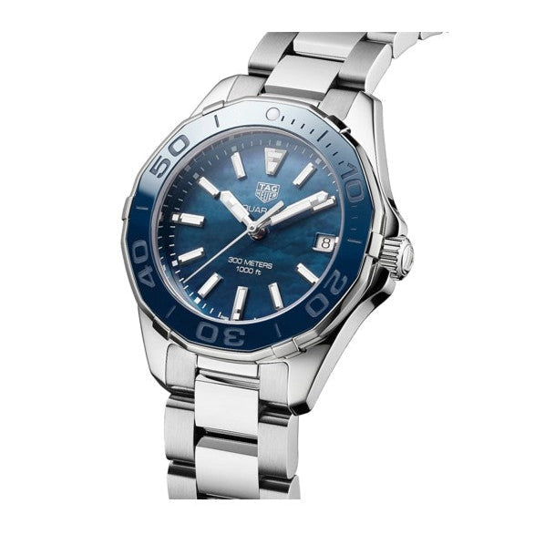 Shop Authentic Tag Heuer Aquaracer Blue Dial Watch for Women - WAY131S.BA0748 - Luxxuri