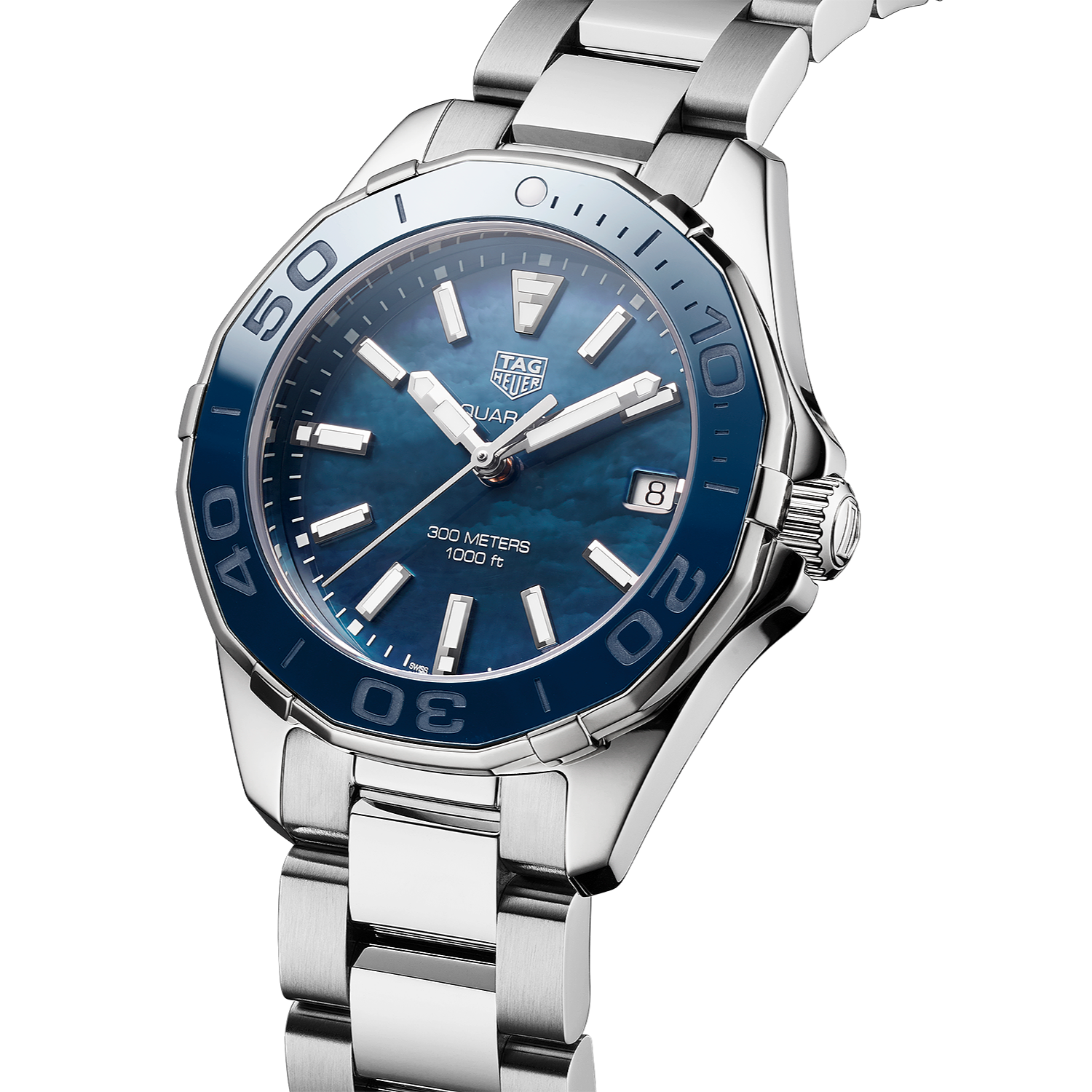 Tag Heuer Aquaracer Blue Dial Watch for Women - WAY131S.BA0748