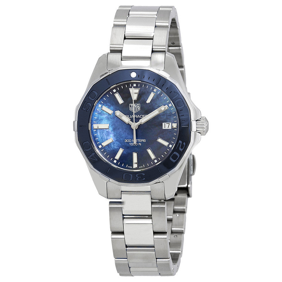 Shop Authentic Tag Heuer Aquaracer Blue Dial Watch for Women - WAY131S.BA0748 - Luxxuri