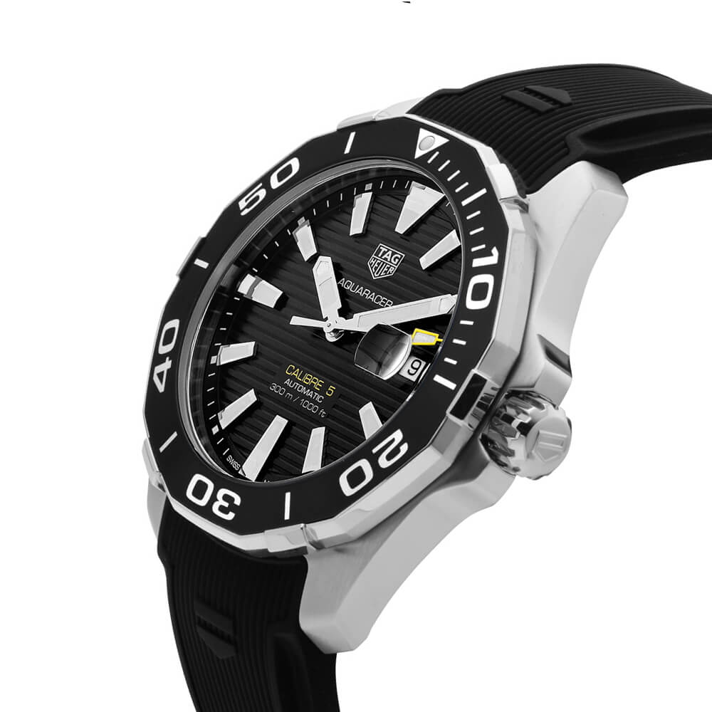 Tag Heuer Aquaracer Black Dial Watch for Men - WAY211A.FT6151