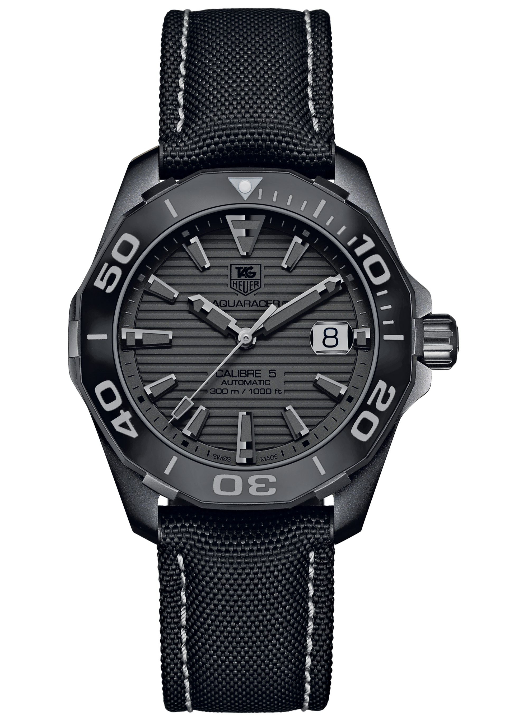 Tag Heuer Aquaracer Black Dial Watch for Men - WAY218B.FC6364