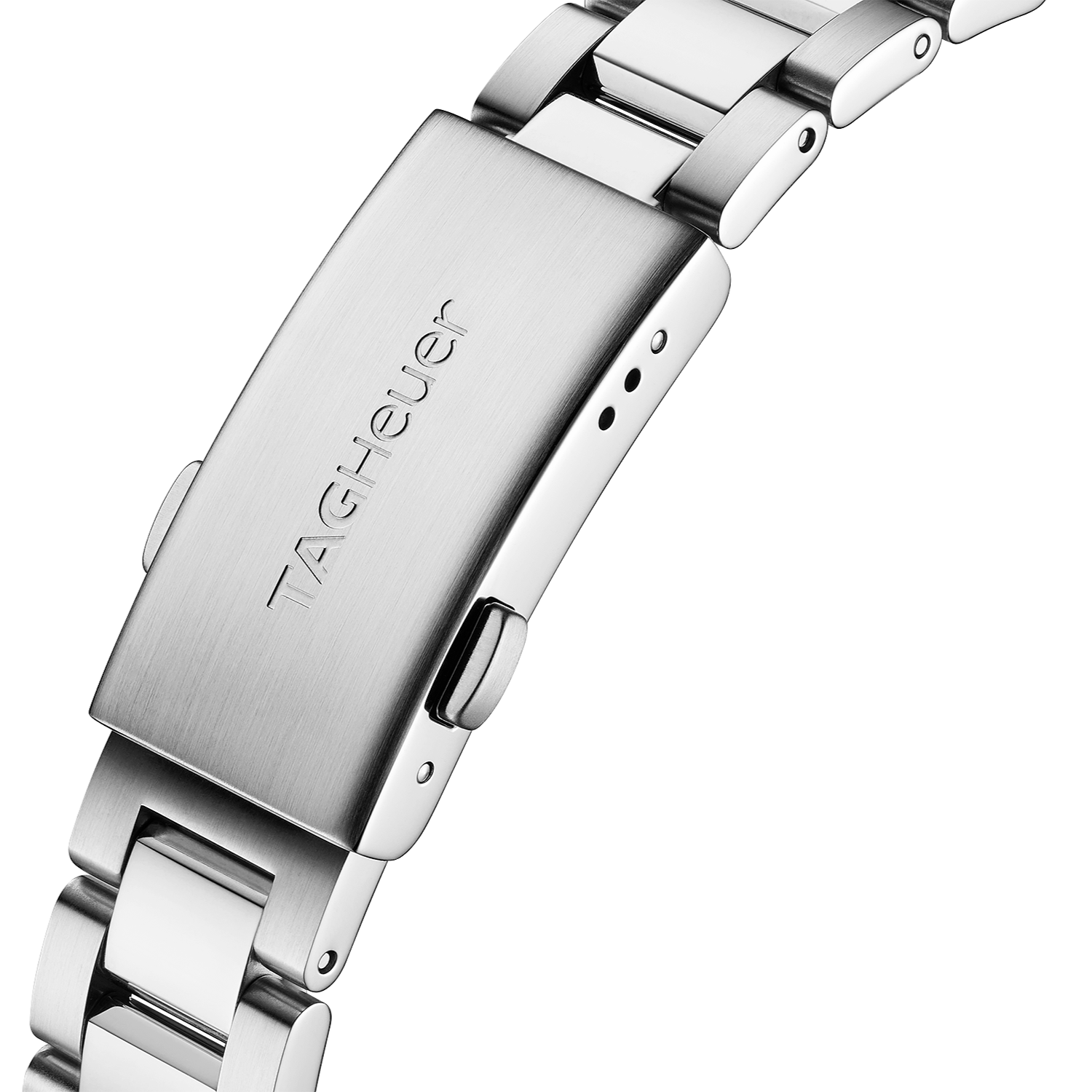 Tag Heuer Aquaracer Black Dial Silver Steel Strap Watch for Women - WBD1310.BA0740