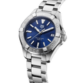 Shop Authentic Tag Heuer Aquaracer Quartz Blue Dial Silver Steel Strap Watch for Women - WBD1312.BA0740 - Luxxuri