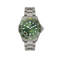 Shop Authentic Tag Heuer Aquaracer Professional 300 Automatic Green Dial Silver Steel Strap Watch for Men - WBP208B.BF0631 - Luxxuri