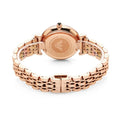 Shop Authentic Emporio Armani Gianni T Bar Black Dial Rose Gold Steel Strap Watch For Women - AR11206 - Luxxuri