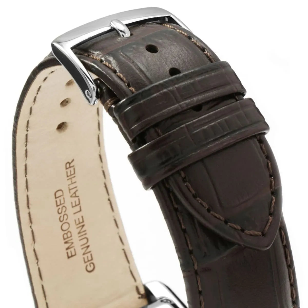 Shop Authentic Emporio Armani Classic Brown Dial Brown Leather Strap Watch For Men - AR1605 - Luxxuri